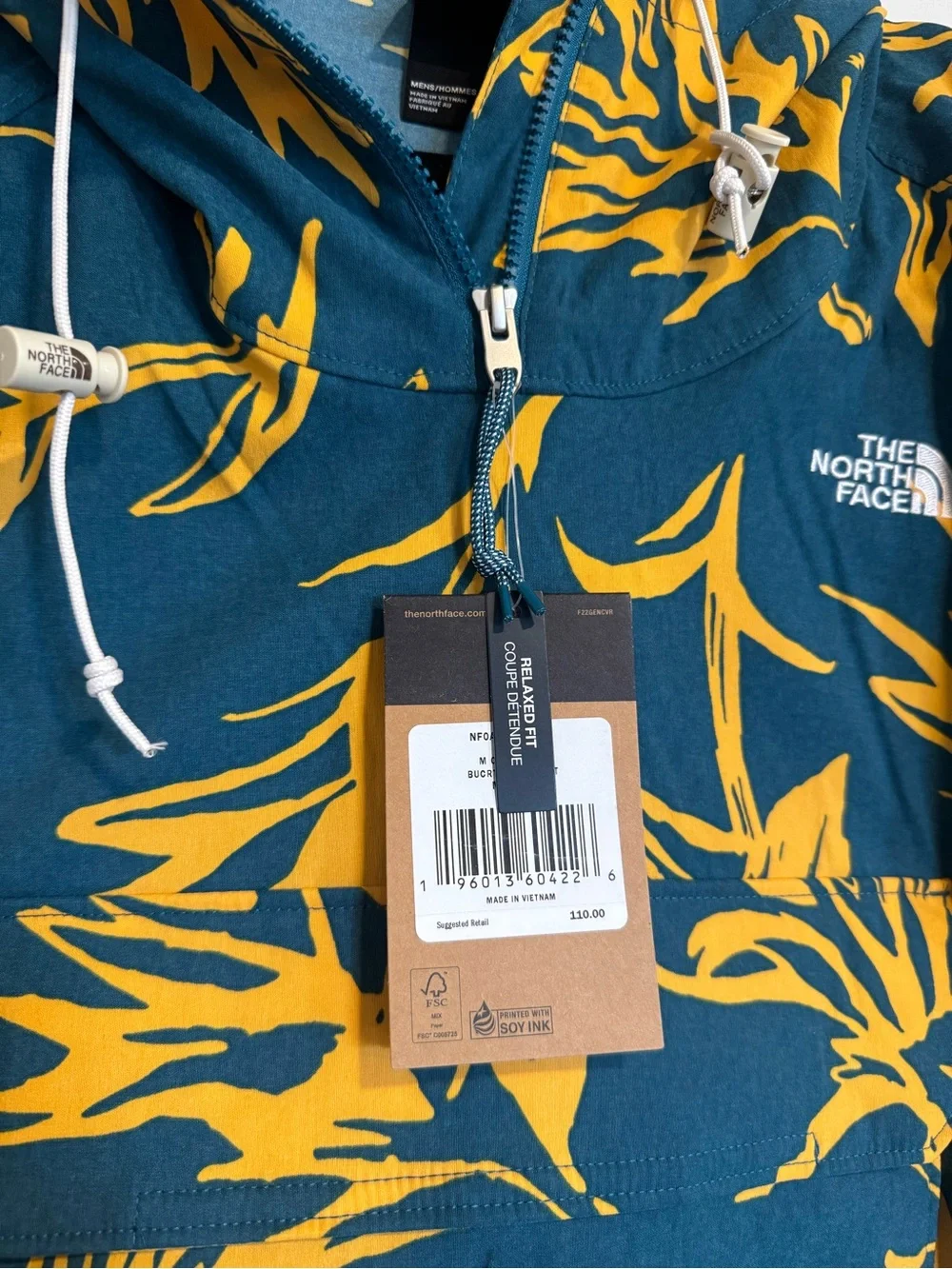 The North Face Class V Anorak Pullover Jacket NWT Men’s M